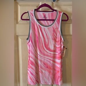 Pink and White Tank Top 🌟 Super Soft Material. Brand New With Tags 💕